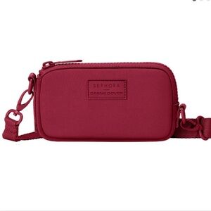 Sephora X Dagne Dover Burgundy Crossbody Pouch